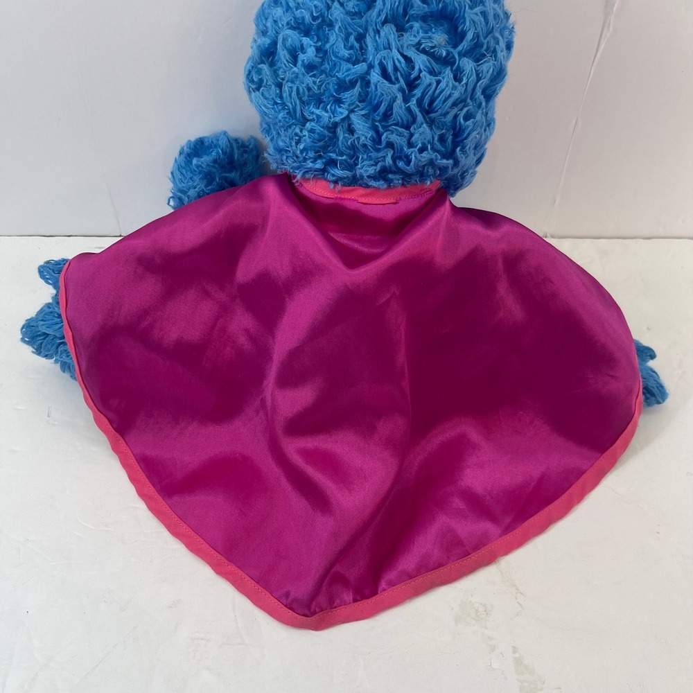 Sesame Street Super Grover Plush Toy Kids Blue Superhero Cape - Picture 6 of 13